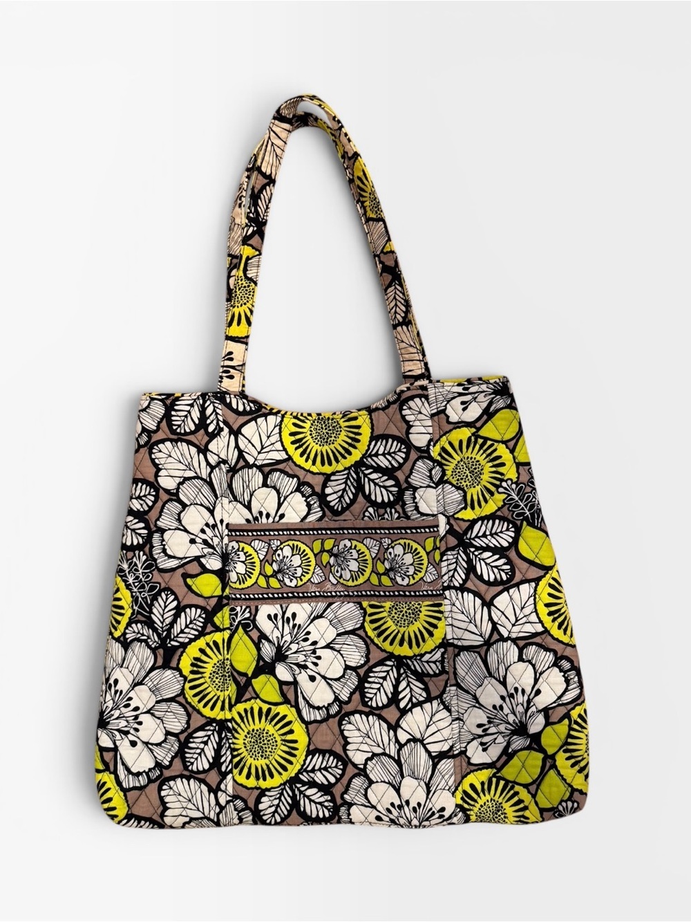 Vera Bradley Tote in Citron
